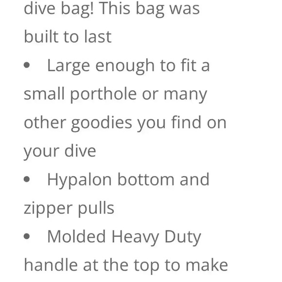 Nwt Deep outdoors waterproof bag - Picture 11 of 11